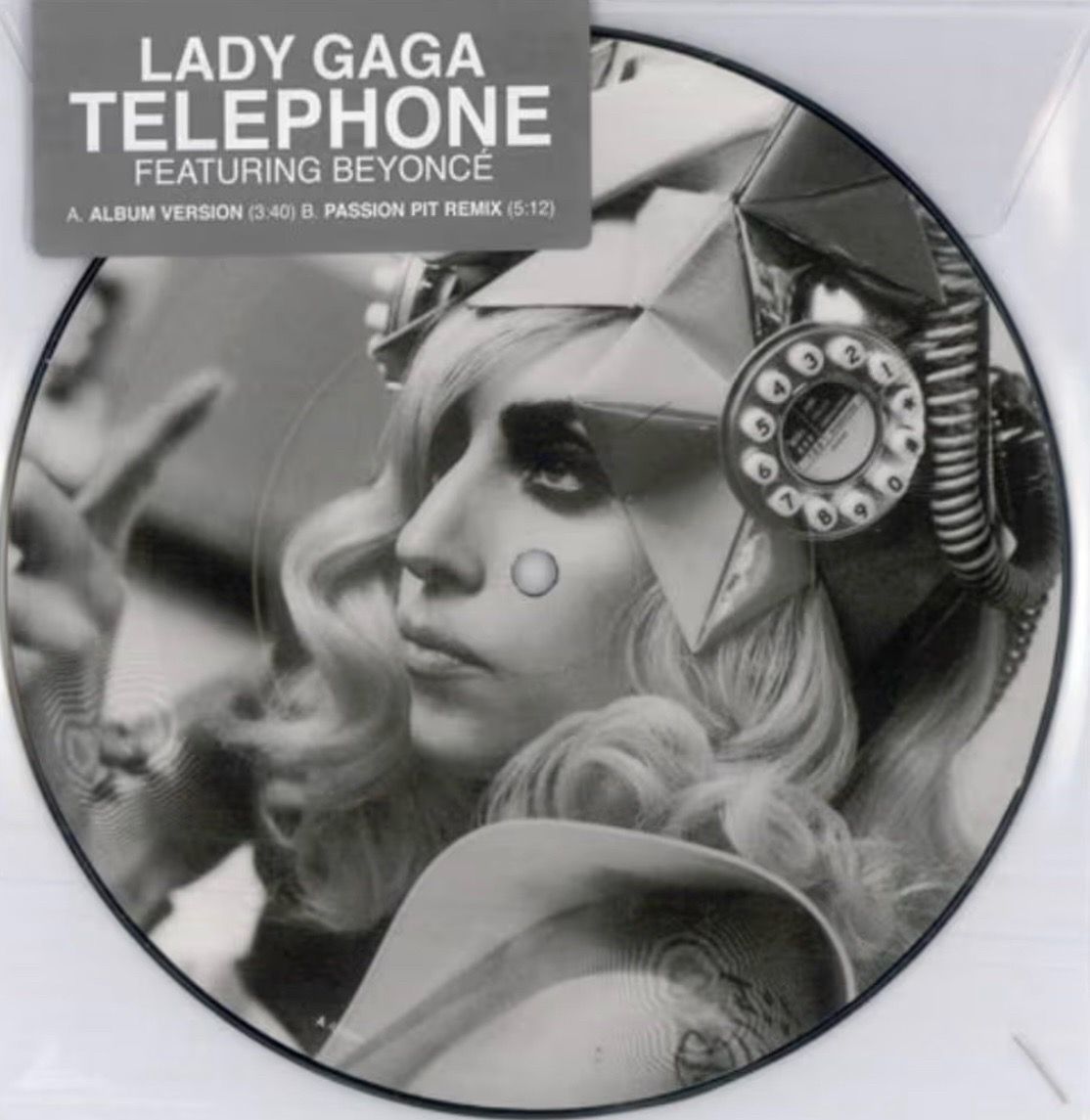 Lady Gaga feat Beyoncé limited edition Picture disc