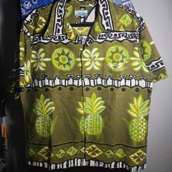 Vintage 1960s-70s PENNEY'S Hawaiian Shirt 