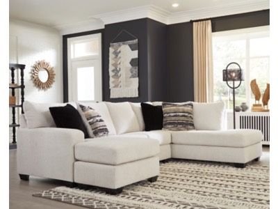 Like New 2-piece sectional Sofa With Chase 