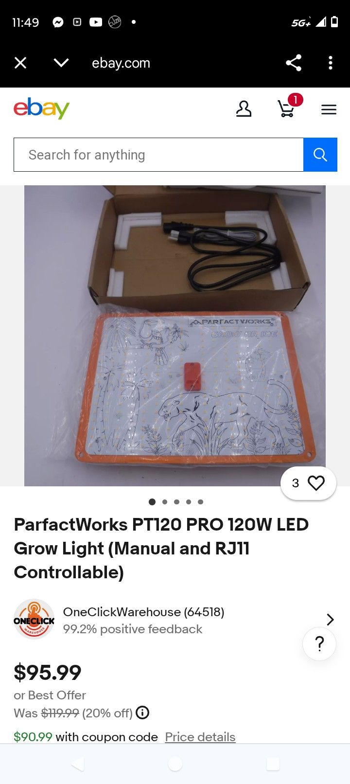Parfect Grow Light