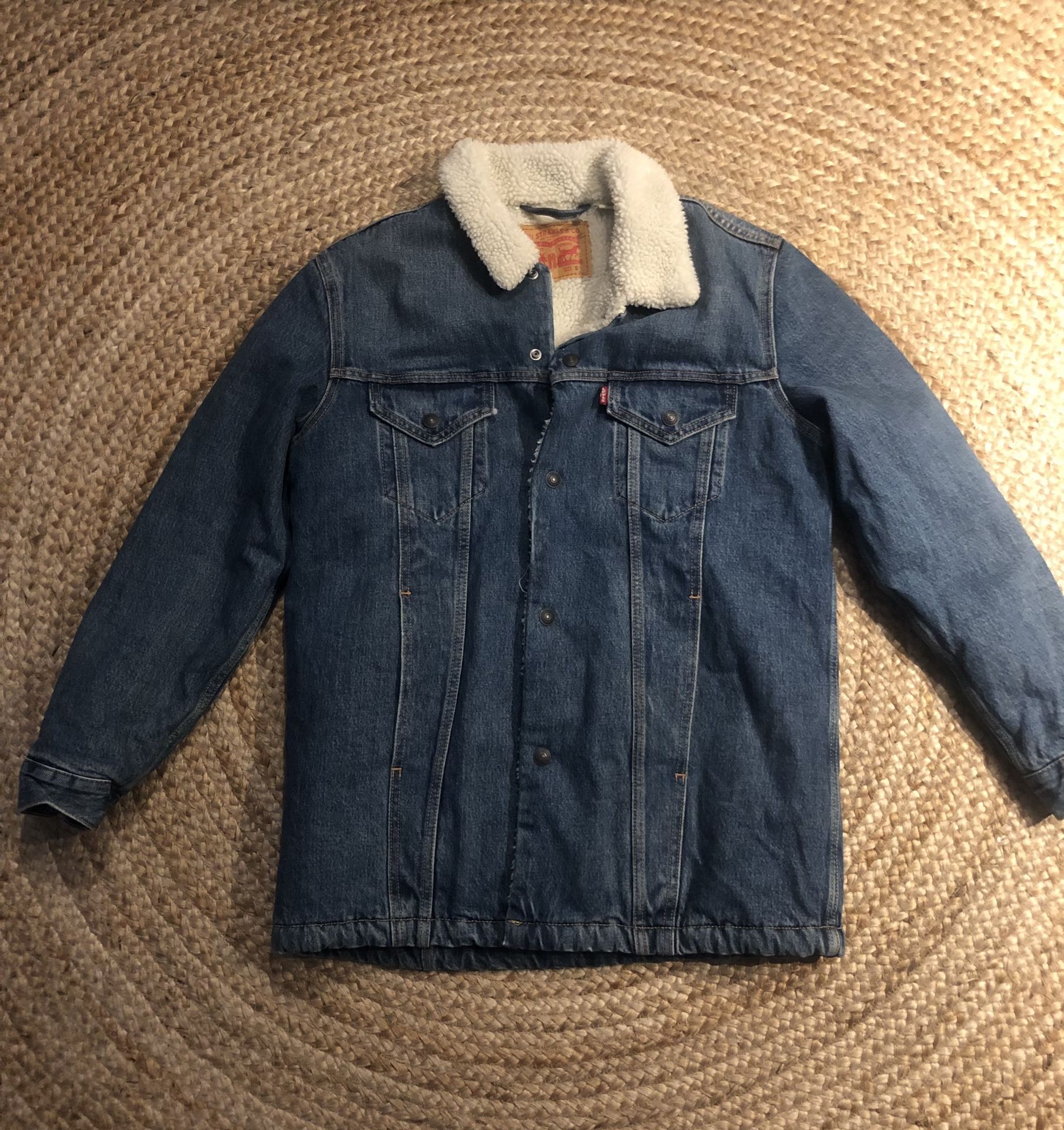 Levi’s Sherpa Lined Denim Trucker Jacket