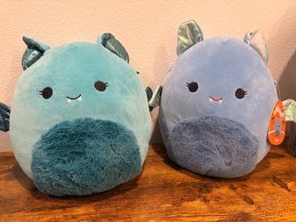 Squishmallows Dragon Plush Set of 2