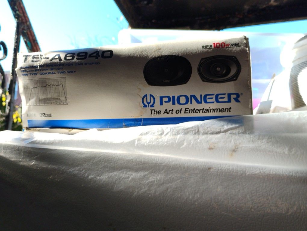 Pair Pioneer Speakers 