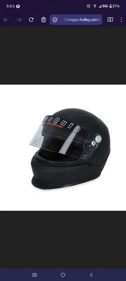 G-Force Racequip Matte Black Racing Helmet