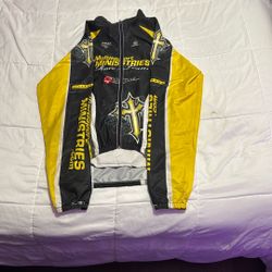 Chrome Hearts style racing jacket
