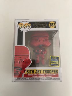 Sith Jet Trooper SDCC shared exclusive funko pop