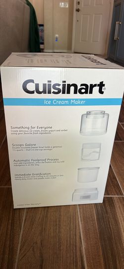 Cuisinart ice cream machine