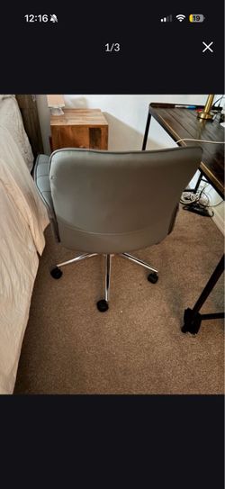 Leather office chair