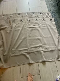 2 New Gray Green Curtians 30 Inches By 51 Inches