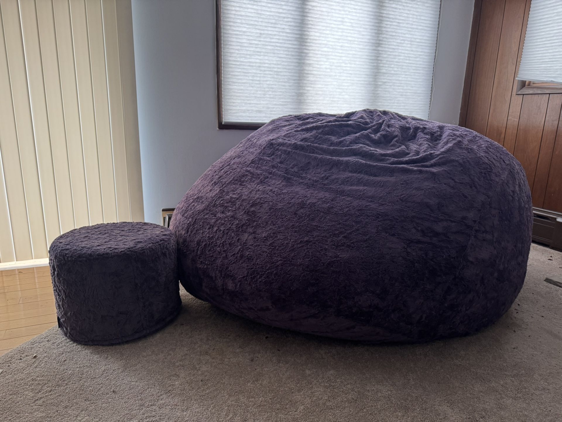 LoveSac + Ottoman