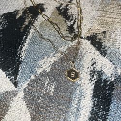 Letter S Necklace 