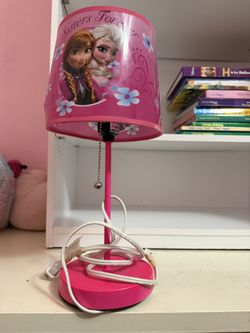 Elsa And Anna Lamp