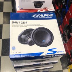 Alpine S-w12d4 On Sale Today