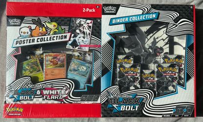 Pokemon TCG: Black Bolt Binder + Poster Collection Sam's Club Bundles