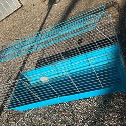 Small Animal Cage Rabbit Hamster 16 x 40 x 20 inch Habbitat