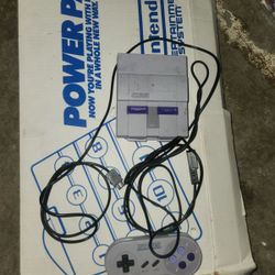 Super Nintendo And Nintendo Power Pad 