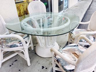 Table garden 4 chairs