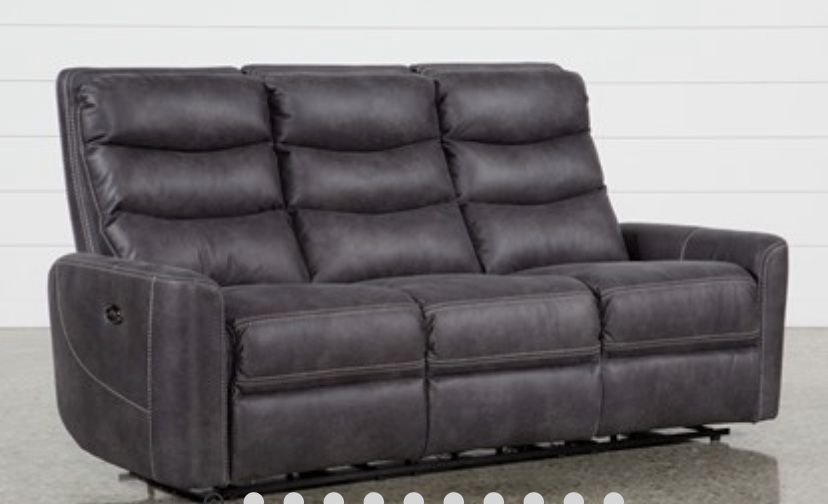 80 inch Power Reclining Sofa (Pick up only)