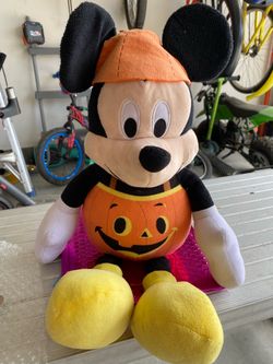 Mickey Mouse Halloween Plush Stuffed Toy