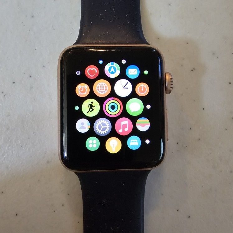 Apple Watch Series 42mm Gold Aluminum GPS Cellular Unlocked