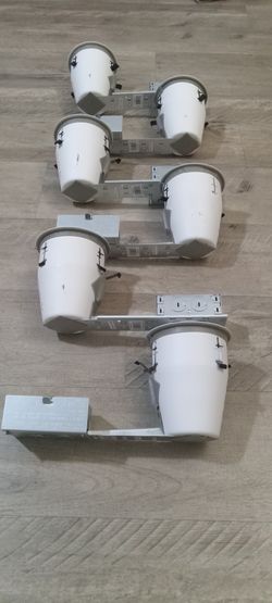 (6 Pack) Halo H99RTAT 4 Inch Steel Recessed Lighting Housing Air-Tite