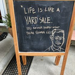 Pop Up Yard Sale