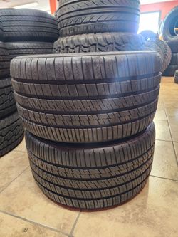 285 30ZR 19 FALKEN AZENIS FK460 2853019 BRAND NEW TIRES (PAIR) MOUNT BALANCE INCLUDED 