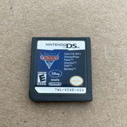Cars 2: The Video Game (Nintendo DS) Game Only -Tested