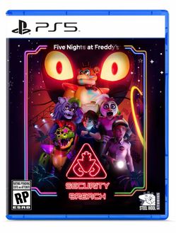 FNAF Five Nights At Freddy’s Security Breach Ps5 PlayStation 5 Game