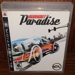 PlayStation 3 Video Game Burnout Paradise NASCAR Racing PS3