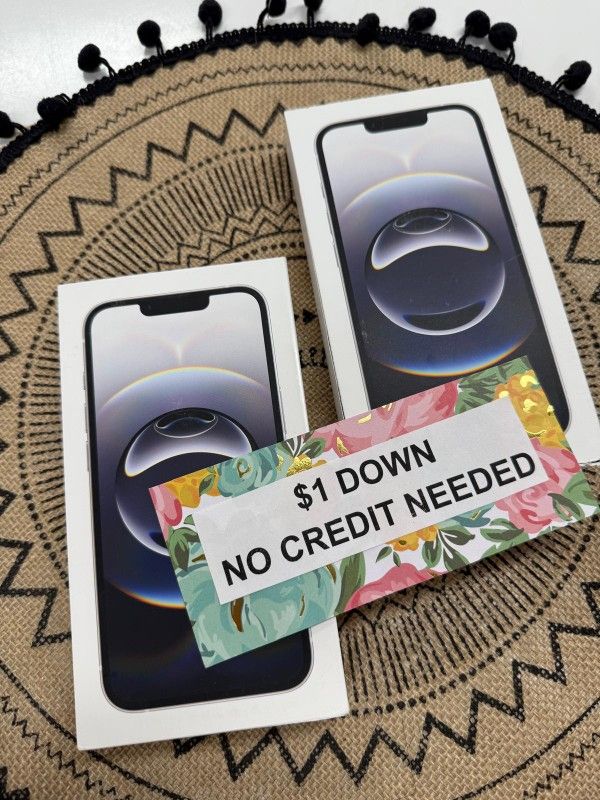 Apple IPhone 16e 5G Unlocked - Only $1 Today Pay The Rest Later!