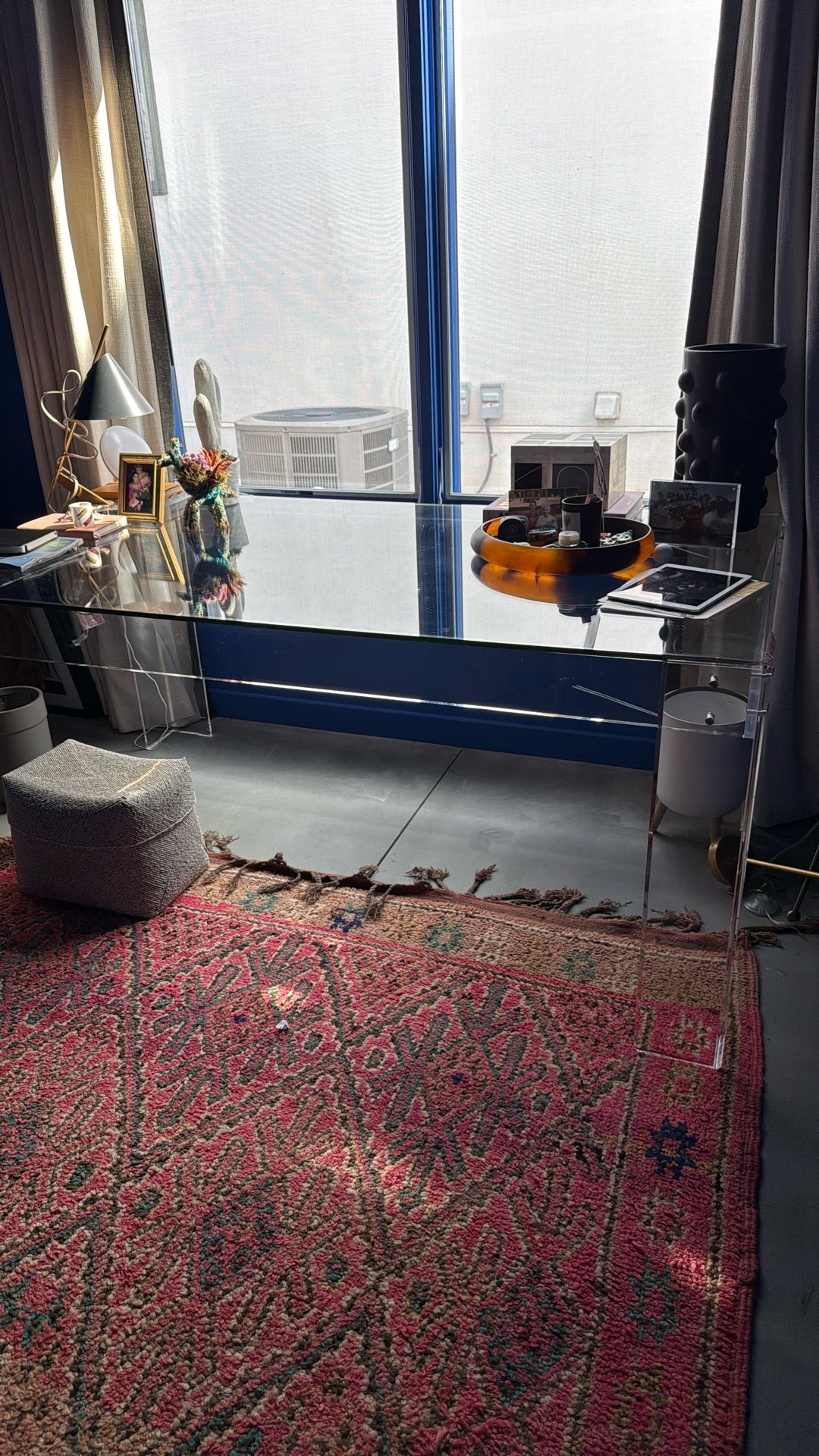 Lucite Dining Table Or desk 