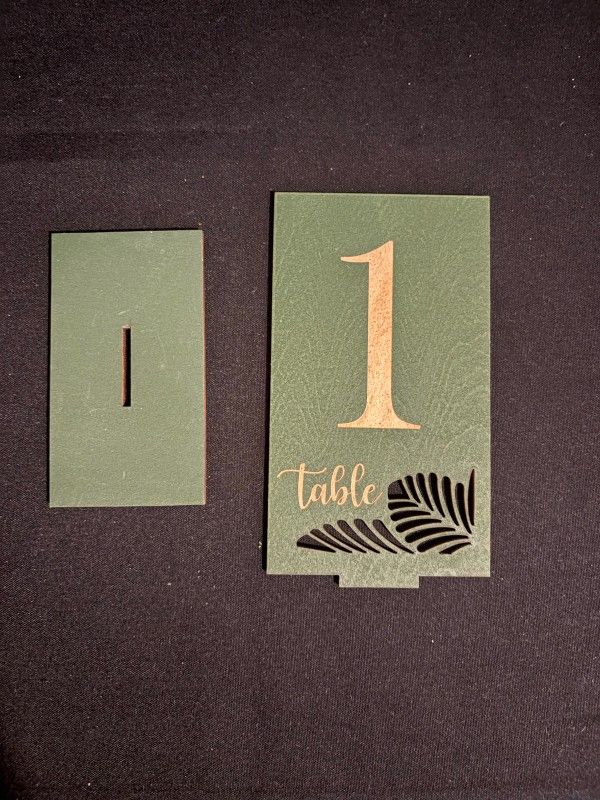 Table Numbers