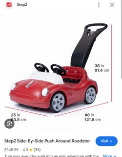 Kids Push car 2 seat
