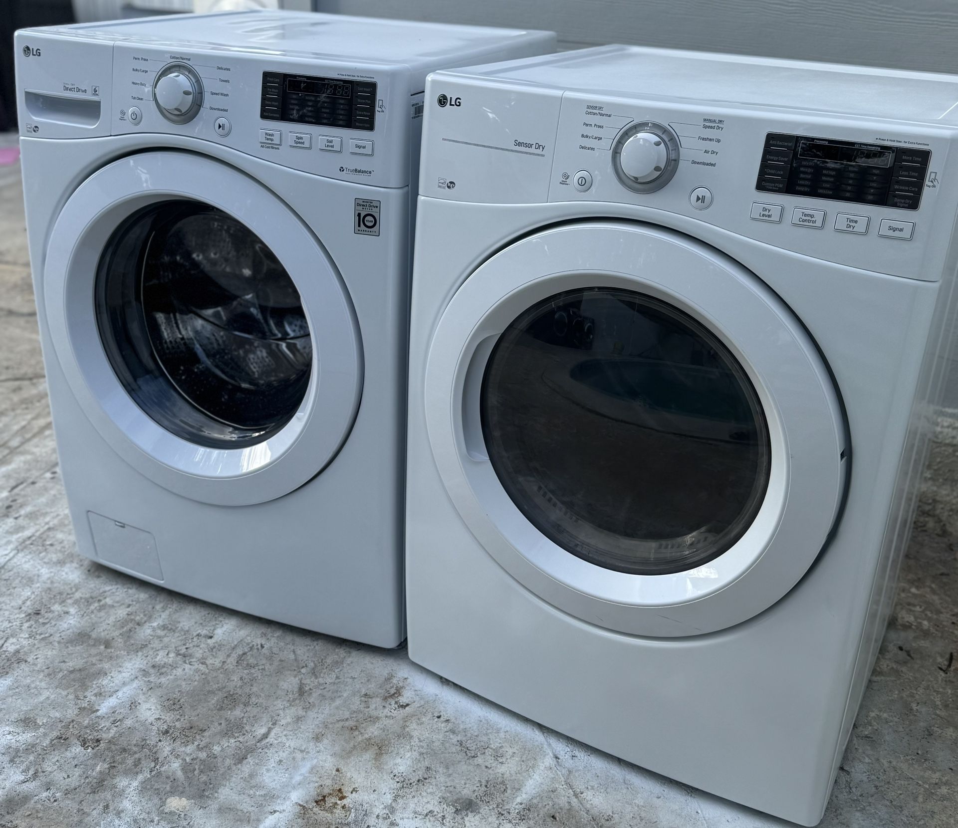 Lavadora Y Secadora Lg Como Nueva