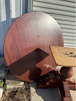Small round table