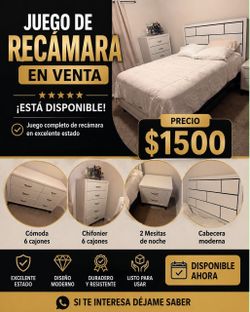 BEDROOM SET 1,200