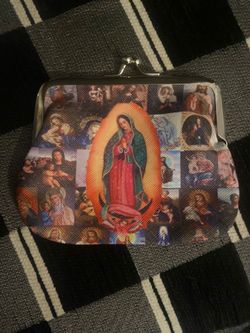 Vintage Style- Our Lady Of Guadalupe Coin Purse