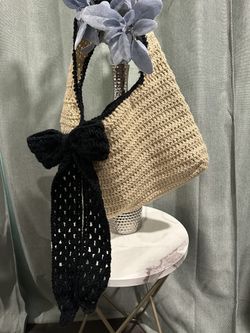 14x10 Hand Made Crochet Bag