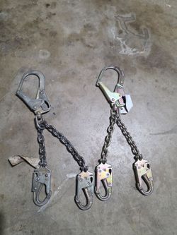 Rebar Positioning Chain Assembly with Swivel Hook