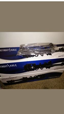 6pc rear strut and coil spring assembly