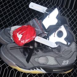 Jordan 5 Off White Muslin 36