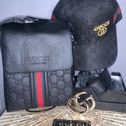 Valentine’s Day Hat Belt And Messenger Bag Gift Set 