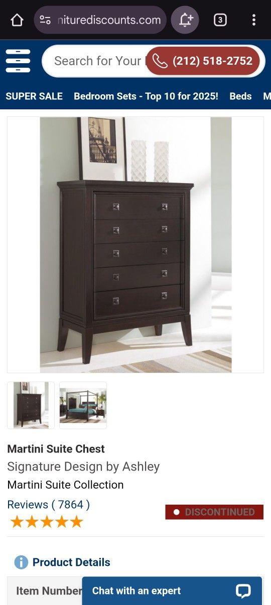 Tall Dressers Part Of Set