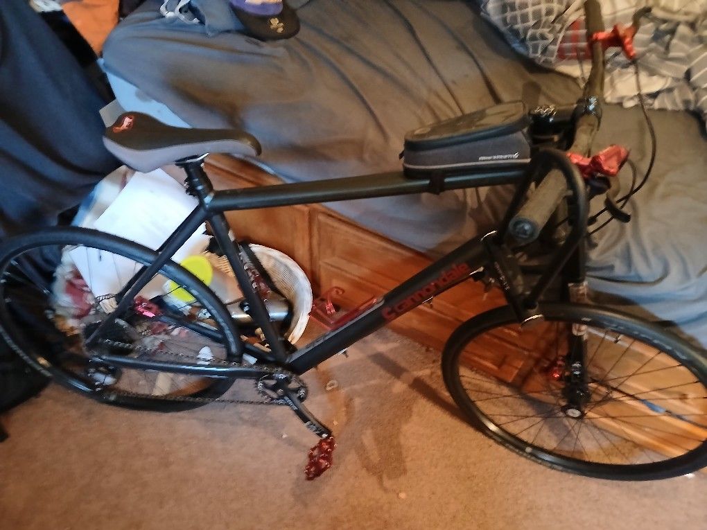 Cannondale bad boy with upgrades xl frame aluminum nice bikcae