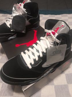 2025 Jordan 5 Blk Metallic Size 10.5