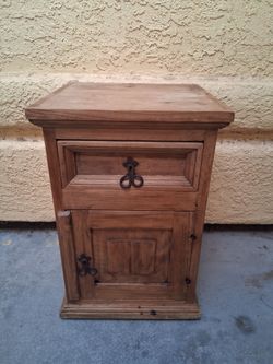 Pine Nightstand/Side Table