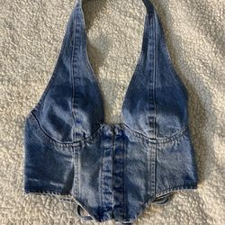 small Jean Halter Top 