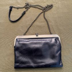 Leather Hobo Crossbody Bag