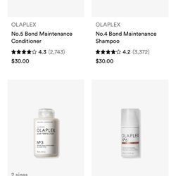 Any Olaplex Product (15$ each) From ulta